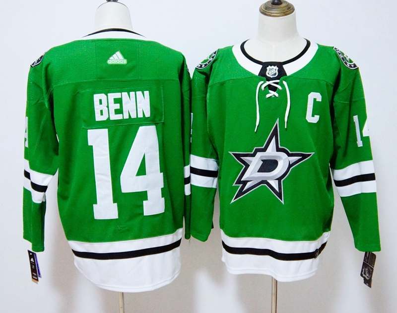 Dallas Stars Green BENN #14 NHL Jersey