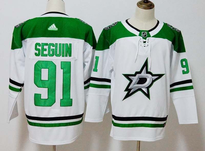 Dallas Stars White SEGUIN #91 NHL Jersey