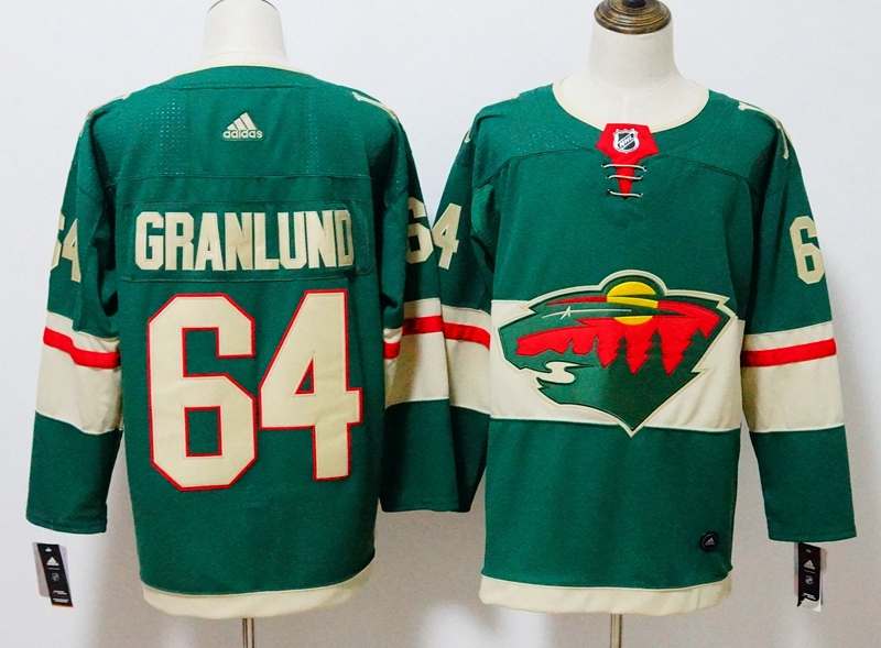 Minnesota Wild Green GRANLUND #64 NHL Jersey