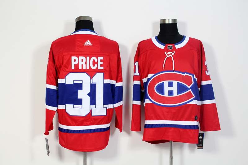 Montreal Canadiens Red PRICE #31 NHL Jersey