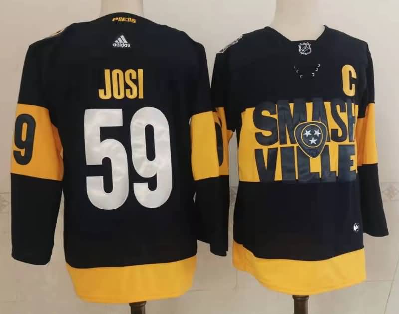 Nashville Predators JOSI #59 Black NHL Jersey