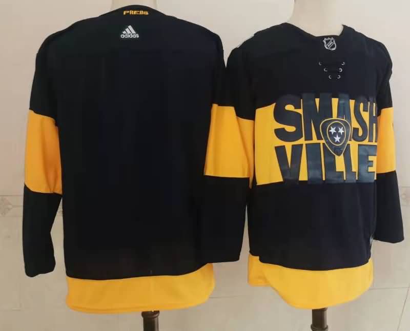 Nashville Predators Custom Black NHL Jersey