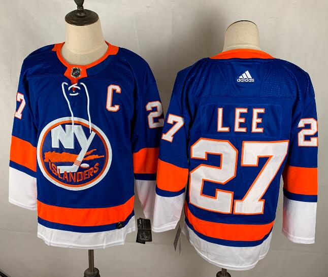 New York Islanders Blue LEE #27 NHL Jersey