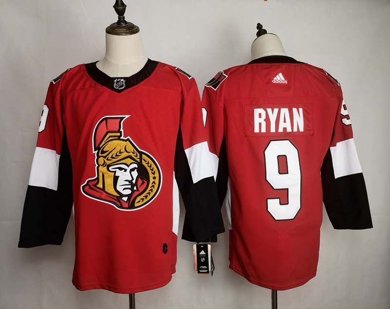 Ottawa Senators Red RYAN #9 NHL Jersey