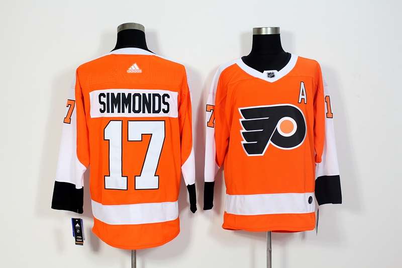 Philadelphia Flyers Orange SIMMONDS #17 NHL Jersey