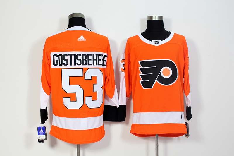 Philadelphia Flyers Orange GOSTISBEHERE #53 NHL Jersey