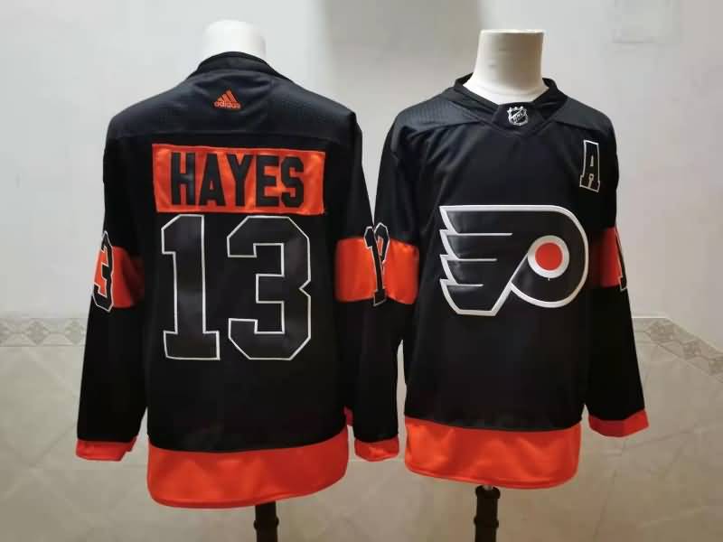 Philadelphia Flyers HAYES #13 Black NHL Jersey