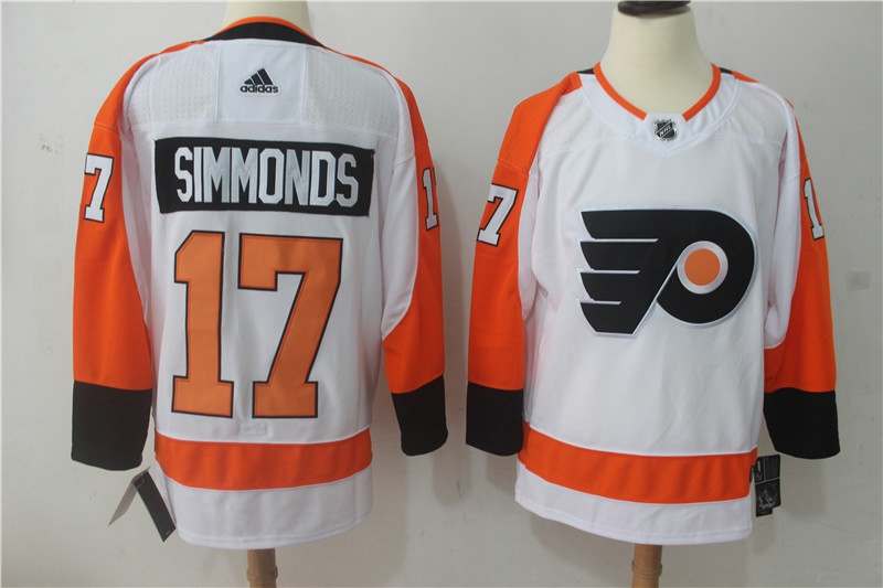 Philadelphia Flyers White SIMMONDS #17 NHL Jersey