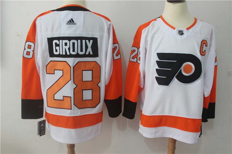 Philadelphia Flyers White GIROUX #28 NHL Jersey