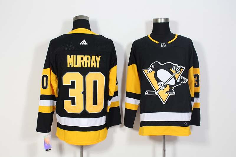 Pittsburgh Penguins Black MURRAY #30 NHL Jersey