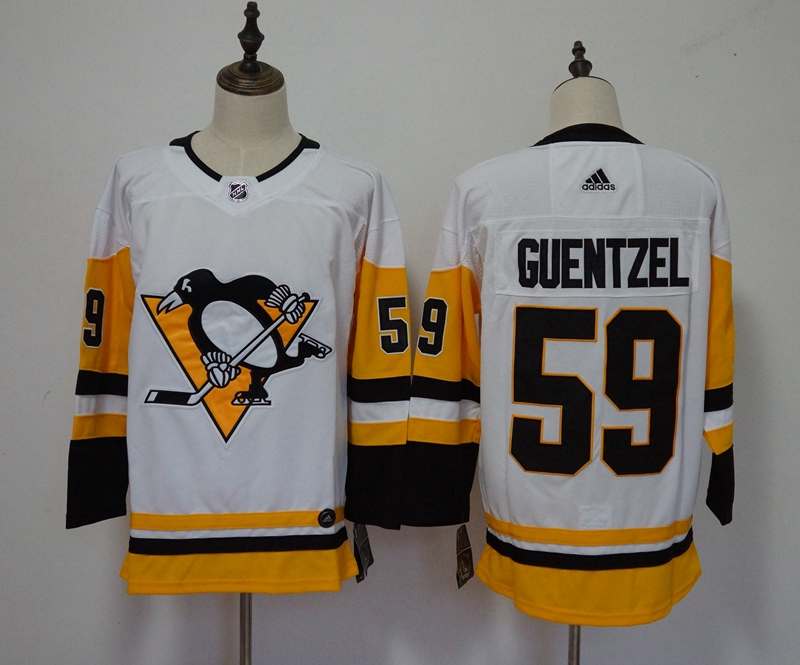 Pittsburgh Penguins White GUENTZEL #59 NHL Jersey