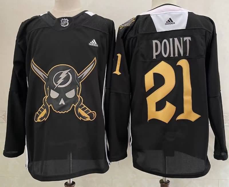 Tampa Bay Lightning POINT #21 Black NHL Jersey