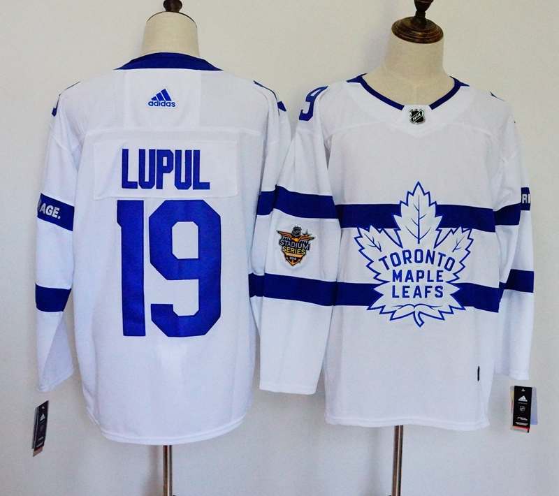 Toronto Maple Leafs White LUPUL #19 NHL Jersey 02
