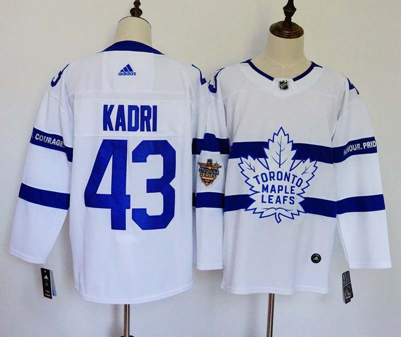 Toronto Maple Leafs White KADRI #43 NHL Jersey 02