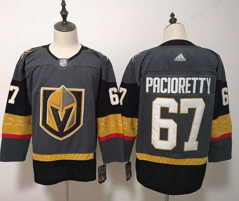 Vegas Golden Knights Grey PACIORETTY #67 NHL Jersey