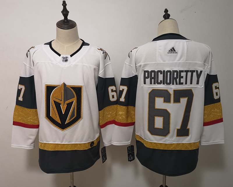 Vegas Golden Knights White PACIORETTY #67 NHL Jersey