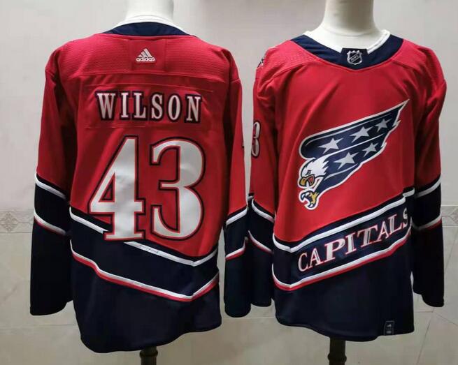 Washington Capitals Red WILSON #43 Classics NHL Jersey