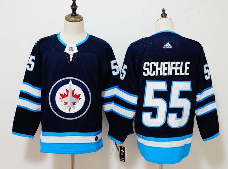 Winnipeg Jets Dark Blue SCHEIFELE #55 NHL Jersey