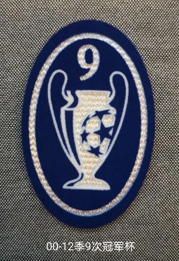 Retro 9 Trophy Patch