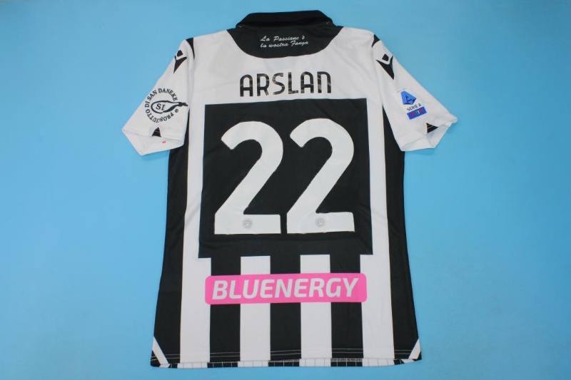 AAA(Thailand) Udinese 21/22 Home Soccer Jersey/