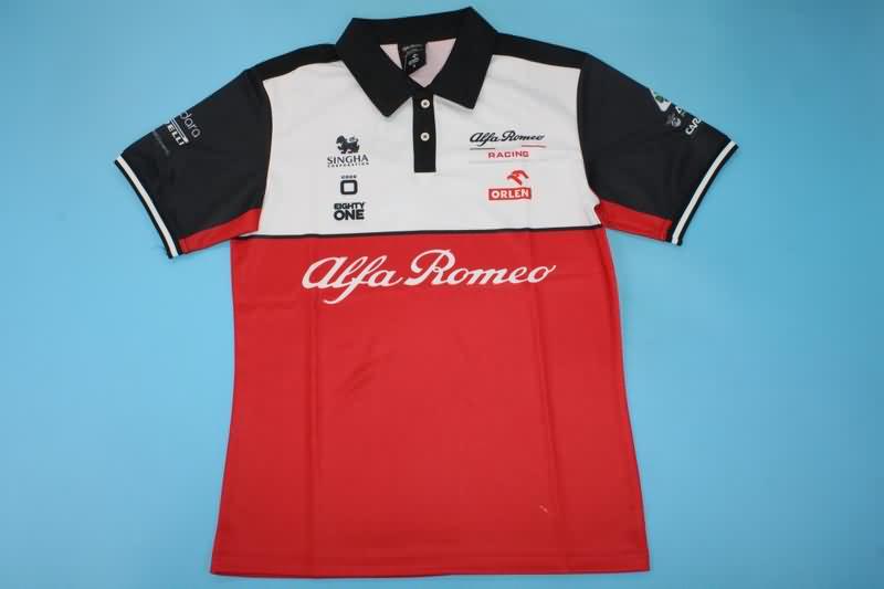 AAA(Thailand) Alfa Romeo 2021 Red Polo Soccer T-Shirt