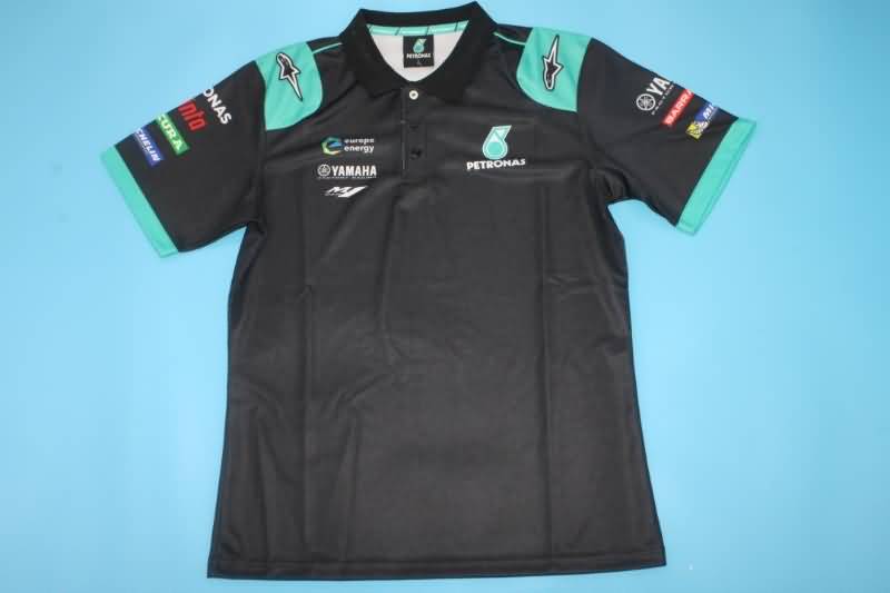 AAA(Thailand) Mercedes 2021 Black Polo Soccer T-Shirt 03