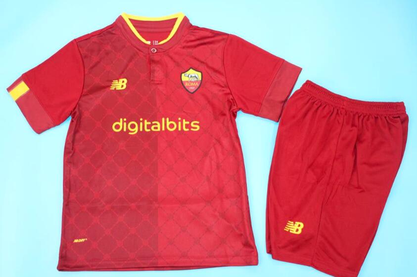 AS Roma 22/23 Home Soccer Jersey