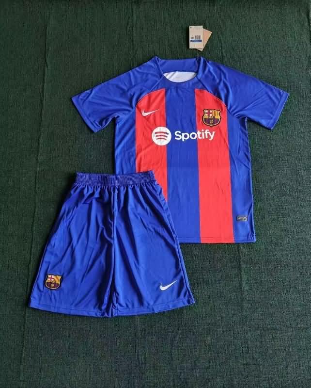 Barcelona 23/24 Home Soccer Jersey Leaked