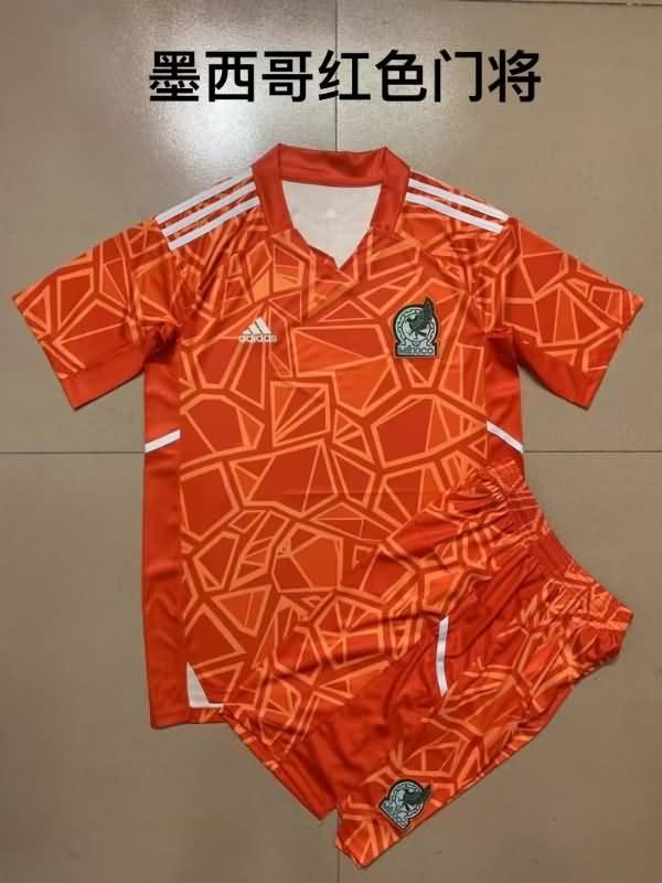Mexico 2022 Goalkeeper Red Soccer Jersey