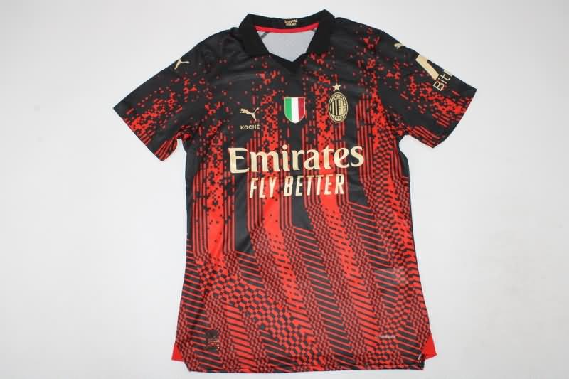 AAA(Thailand) AC Milan 22/23 Fourth Soccer Jersey (Player)