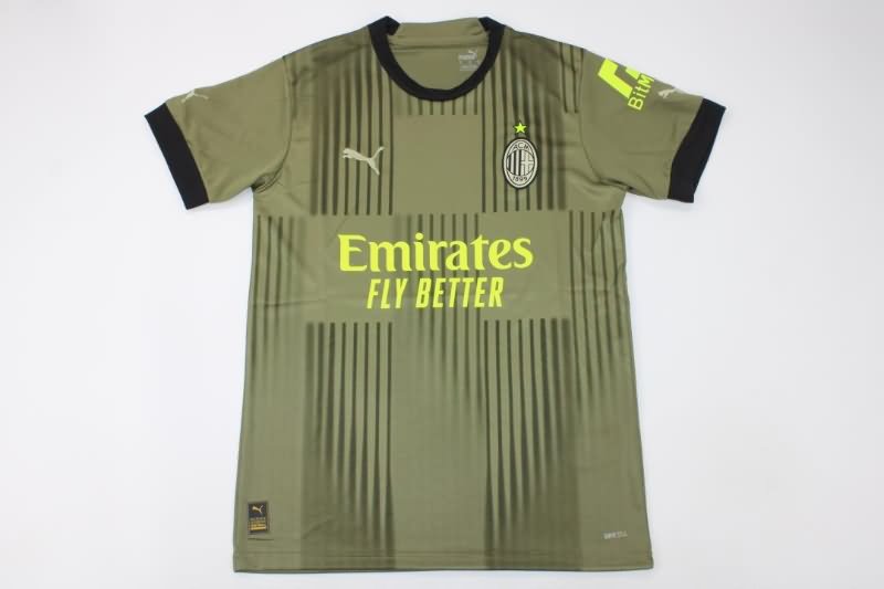 AAA(Thailand) AC Milan 22/23 Third Soccer Jersey