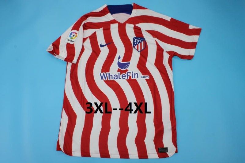AAA(Thailand) Atletico Madrid 22/23 Home Soccer Jersey(Big Size)