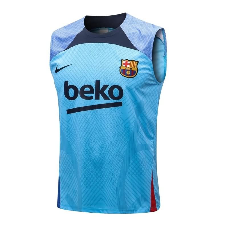 AAA(Thailand) Barcelona 22/23 Blue Vest Soccer Jersey