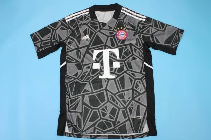 AAA(Thailand) Bayern Munich 22/23 Goalkeeper Black Soccer Jersey