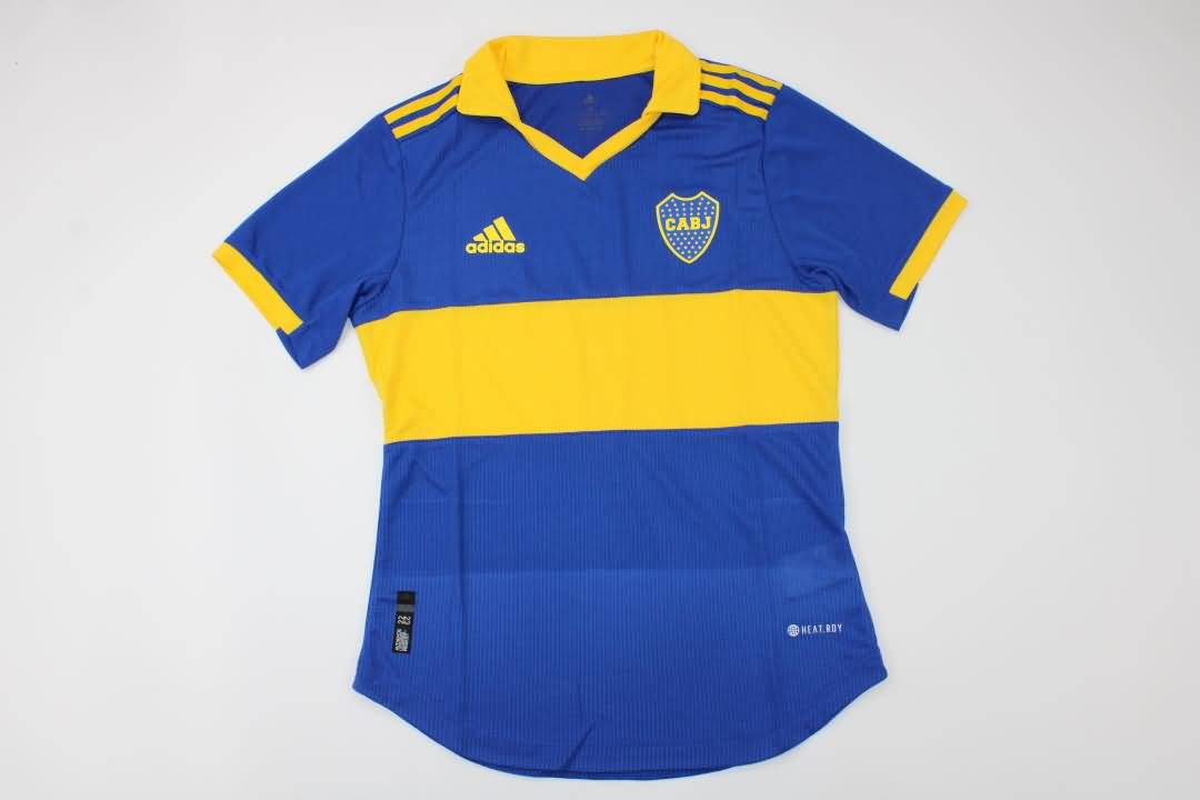 AAA(Thailand) Boca Juniors 2022 Home Soccer Jersey(Player)