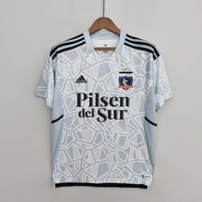AAA(Thailand) Colo Colo 2022 Goalkeeper Grey Soccer Jersey