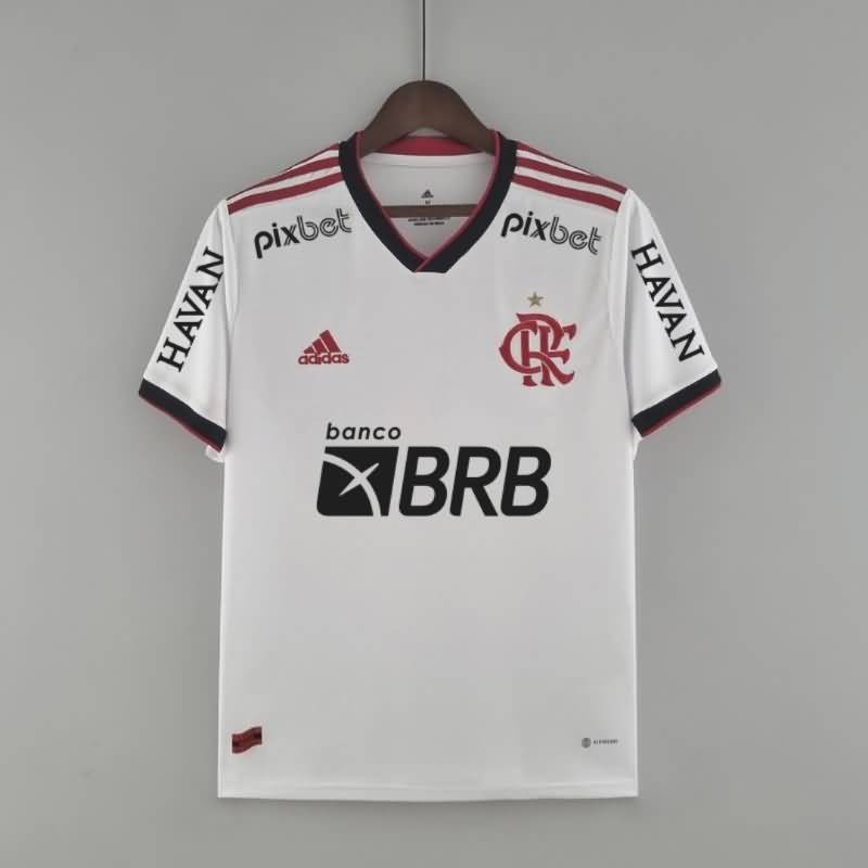AAA(Thailand) Flamengo 2022 Away Sponsers Soccer Jersey