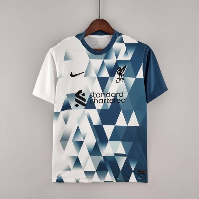 AAA(Thailand) Liverpool 22/23 White Green Soccer Jersey
