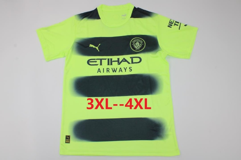 AAA(Thailand) Manchester City 22/23 Third Soccer Jersey (Big Size)