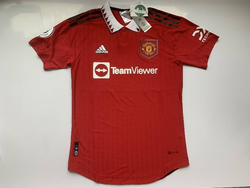 AAA(Thailand) Manchester United 22/23 Home Soccer Jersey(Player)
