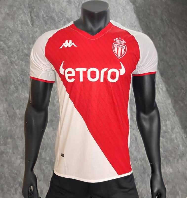 AAA(Thailand) Monaco 22/23 Home Soccer Jersey(Player)