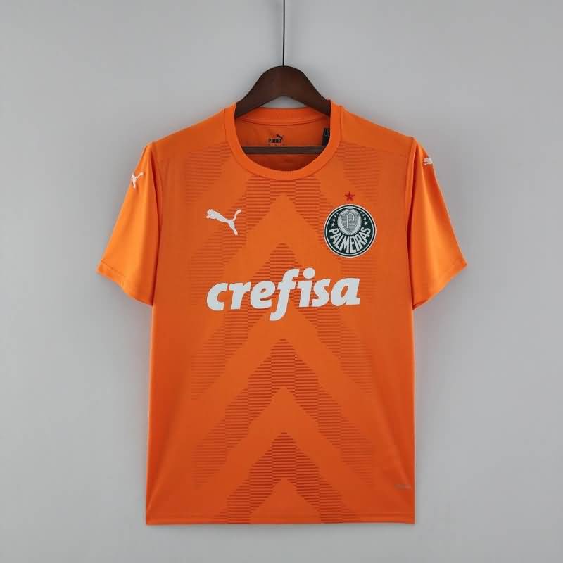 AAA(Thailand) Palmeiras 2022 Goalkeeper Orange Soccer Jersey