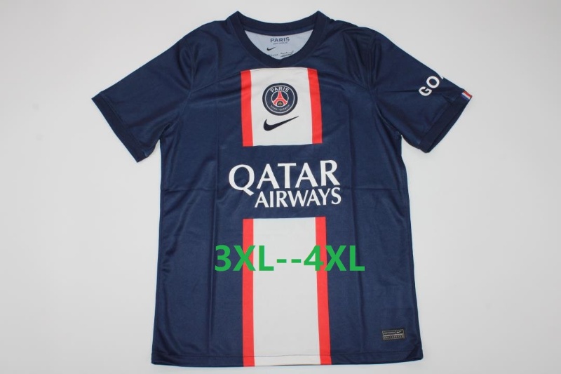AAA(Thailand) Paris St German 22/23 Home Soccer Jersey(Big size)