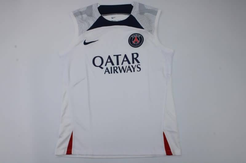 AAA(Thailand) Paris St German 22/23 White Vest Soccer Jersey 05