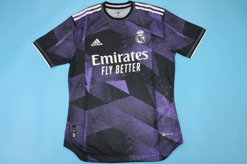 AAA(Thailand) Real Madrid 22/23 Purple Soccer Jersey(Player) 02