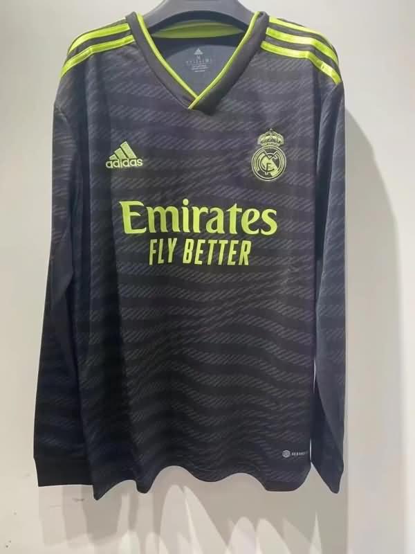 AAA(Thailand) Real Madrid 22/23 Third Long Soccer Jersey