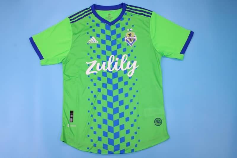 AAA(Thailand) Seattle Sounders 2022 Home Soccer Jersey (Player)