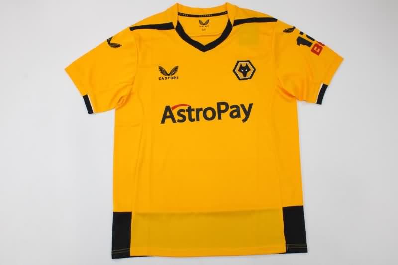 AAA(Thailand) Wolves 22/23 Home Soccer Jersey