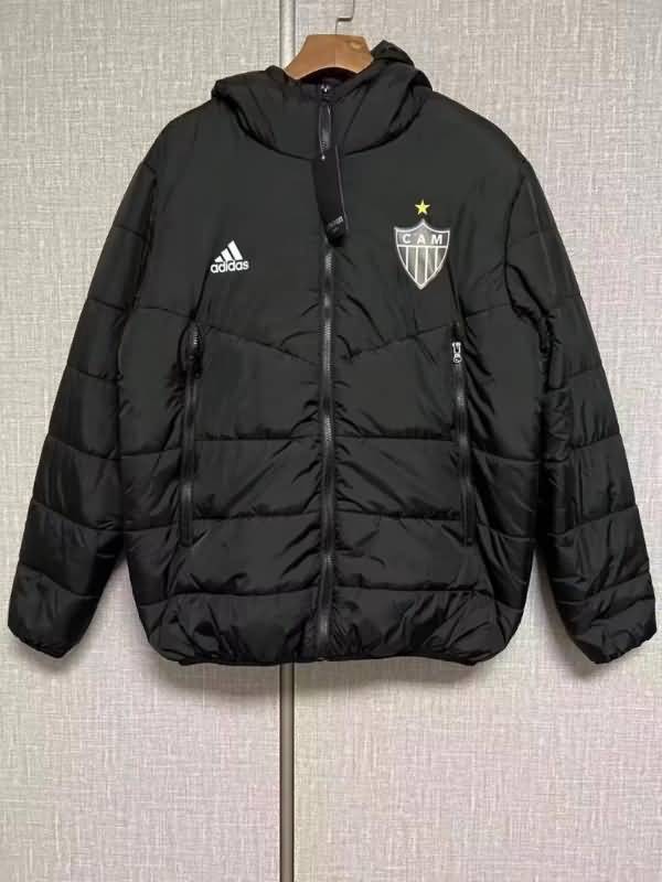 AAA(Thailand) Atletico Mineiro 22/23 Black Soccer Cotton Coat