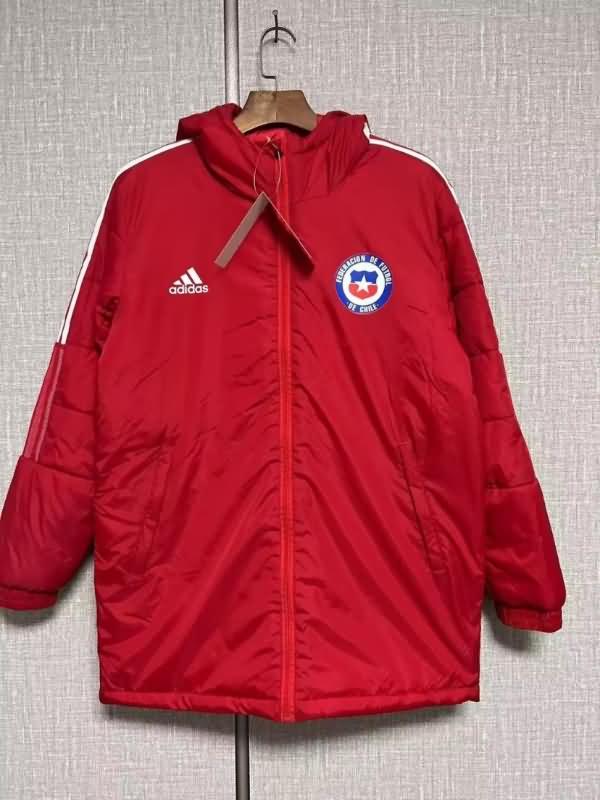 AAA(Thailand) Chile 22/23 Red Soccer Cotton Coat